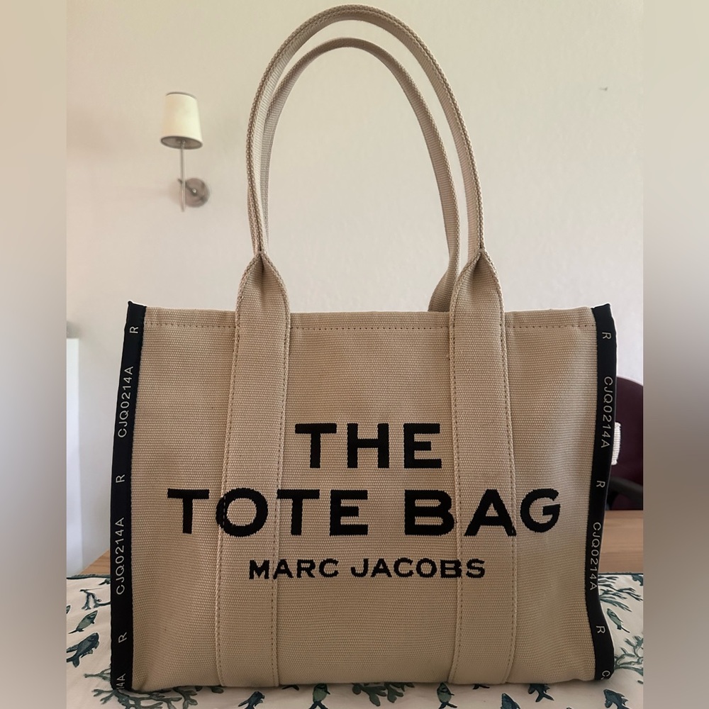 Marc Jacobs Jacquard Large Canvas Tote Bag